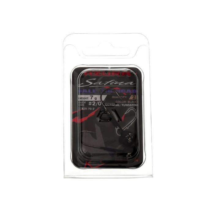 Джиг-голівка Azura Safina Tungsten Ball Jig Head 7г #2/0
