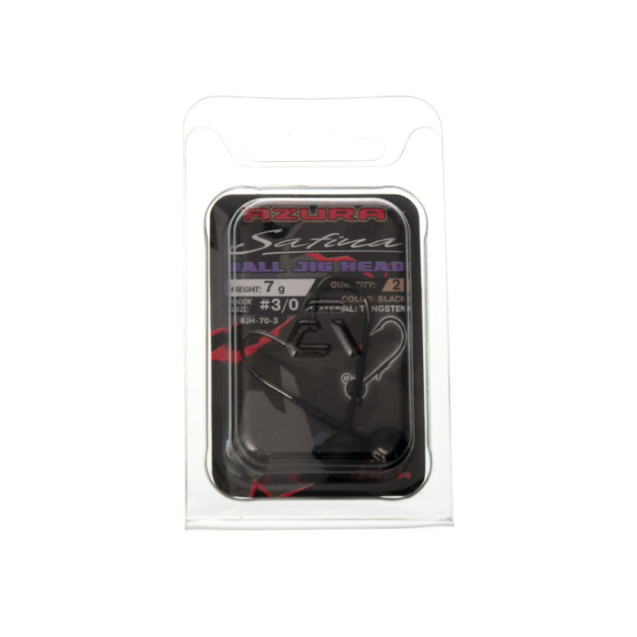 Джиг-голівка Azura Safina Tungsten Ball Jig Head 7г #3/0