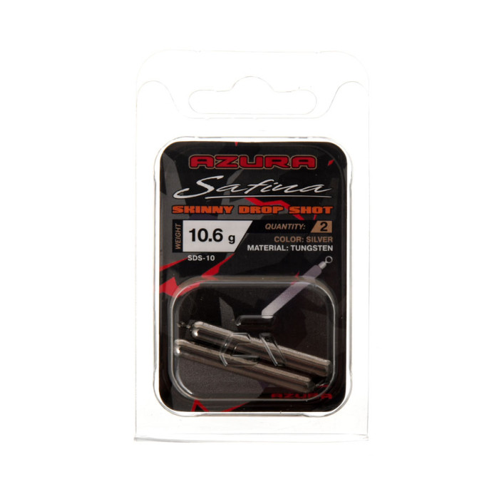 Грузило Azura Safina Tungsten Skinny Drop Shot 10.6г