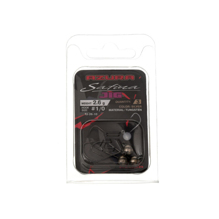 Джиг-голівка Azura Safina Tungsten Jig 2.6г #1/0