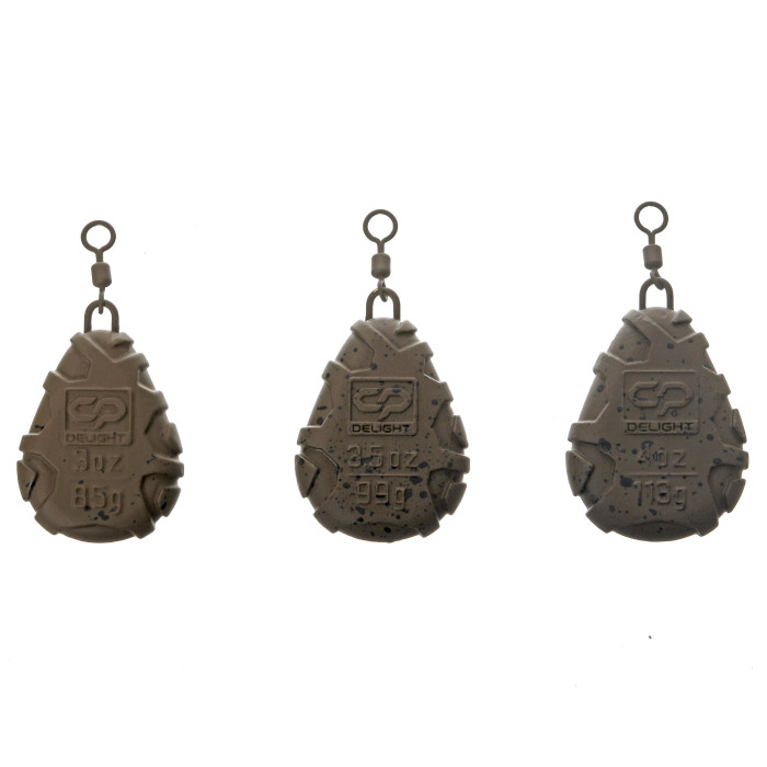 Грузило Carp Pro Delight Flat Pear Swivel 85г