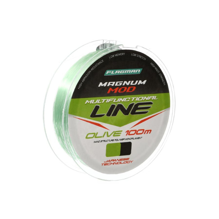 Жилка Flagman Magnum Mod Main Line Olive 100м 0.40мм