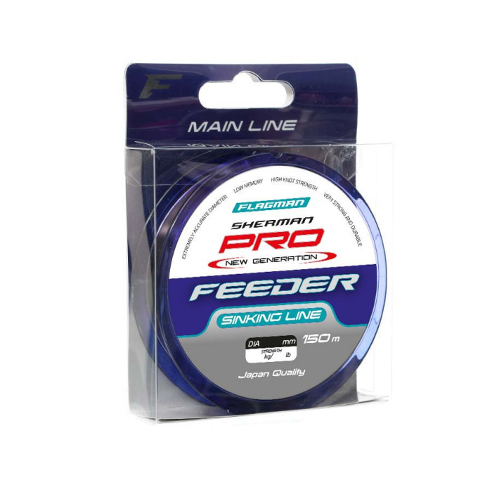 Леска Flagman Sherman Pro Feeder New Generation 150м 0.234мм