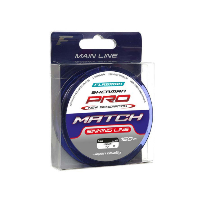 Жилка Flagman Sherman Pro Match New Generation 150м 0.181мм