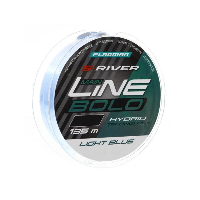 Жилка Flagman S-River Bolo Light Blue 135м 0.18мм