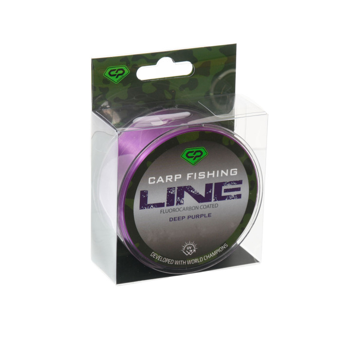 Жилка Carp Pro Diamond Carp Fishing Line Fluorocarbon Coated Deep Purple 300м 0.261мм