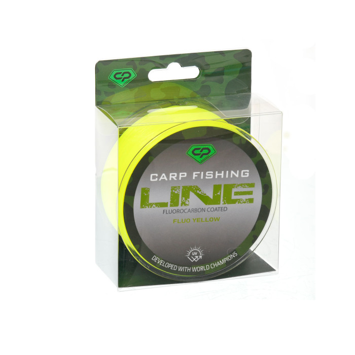 Жилка Carp Pro Diamond Carp Fishing Line Fluorocarbon Coated Fluo Yellow 300м 0.261мм