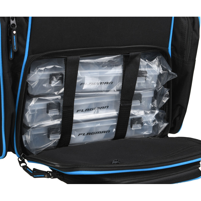 Сумка спиннинговая Flagman Spin Bag 12 KIT 30x19x33см
