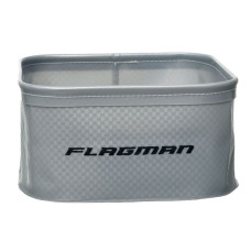 Ємнiсть для замiсу прикормки Flagman EVA Gray Woven 18.5x18.5x11см