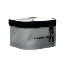Ємнiсть з кришкою для годiвниць Flagman EVA Gray Woven 18x18x10см