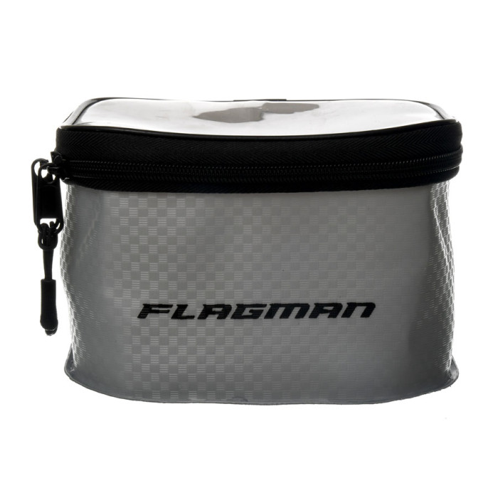 Ємнiсть з кришкою для годiвниць Flagman EVA Gray Woven 18x18x10см