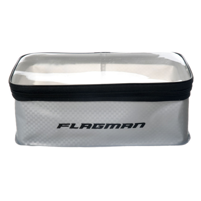Ємнiсть з кришкою для годiвниць Flagman EVA Gray Woven 30x18x10см