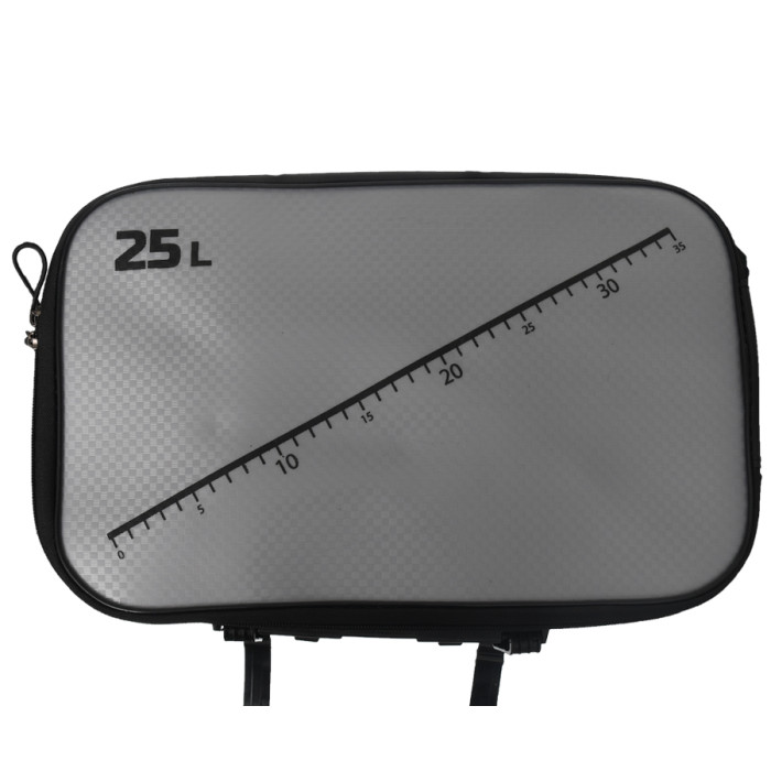 Сумка для риби з лінійкою Flagman Gray EVA Bag 25л 39x24x21см