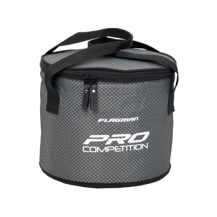 Мягкое ведро c крышкой Flagman Pro Competition Groundbait Bowl With Zipped Lid