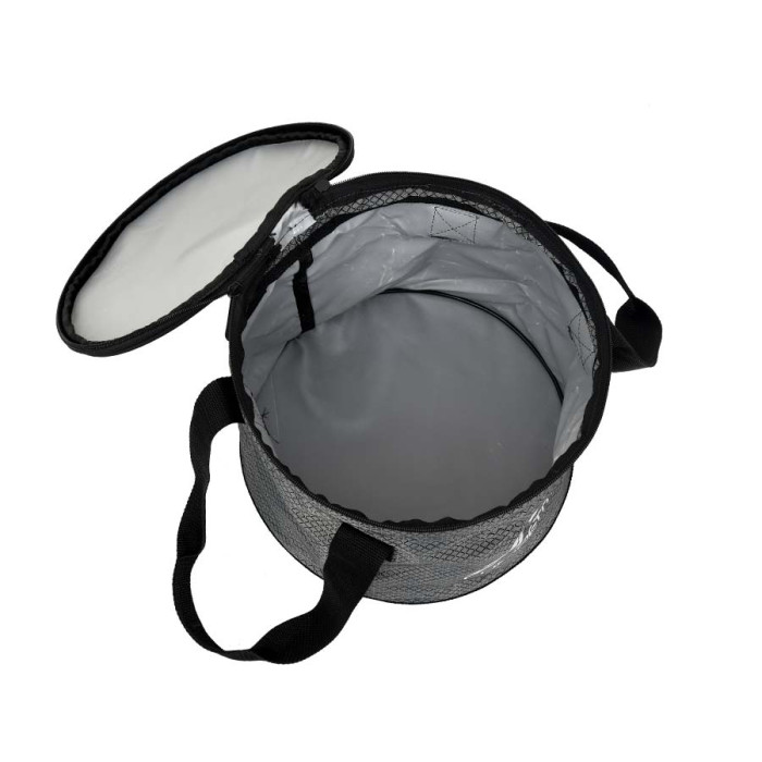 Мягкое ведро c крышкой Flagman Pro Competition Groundbait Bowl With Zipped Lid