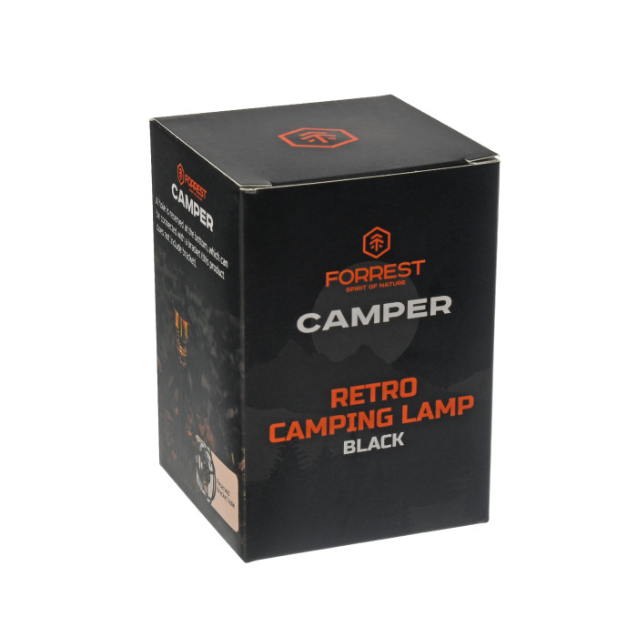 Фонарь кемпинговый Forrest Camper Retro Camping Lamp Black