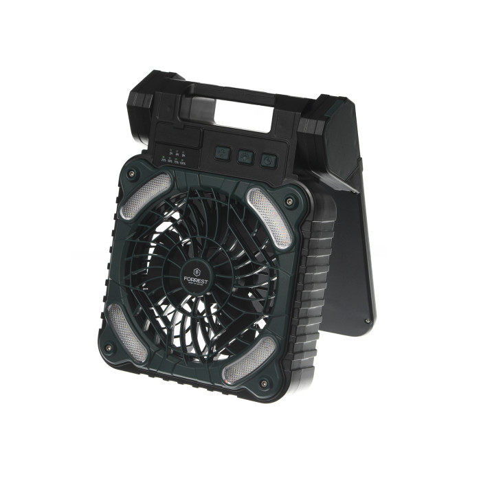 Кемпинговый вентилятор Forrest Camper Camping Solar Fan Black-Green