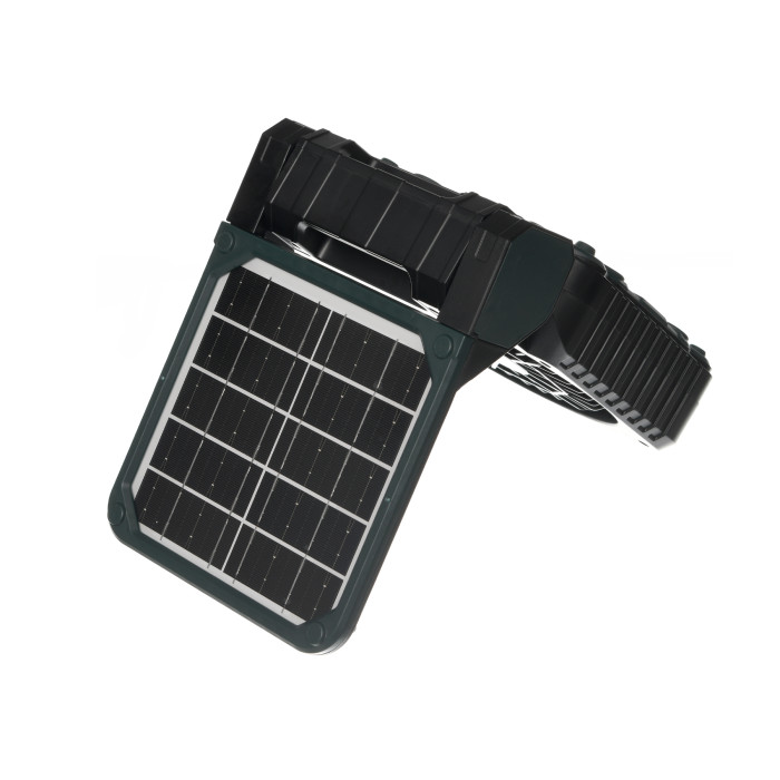 Кемпинговый вентилятор Forrest Camper Camping Solar Fan Black-Green