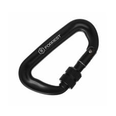 Карабін Forrest D-shape Lorck Climbing Carabiner 81x50мм Black