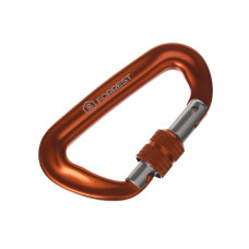 Карабін Forrest D-shape Lorck Climbing Carabiner 81x50мм Orange