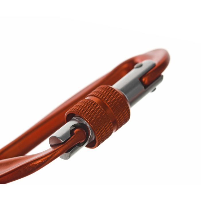 Карабин Forrest D-shape Lorck Climbing Carabiner 81x50мм Orange