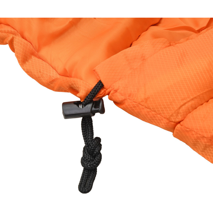 Спальный мешок Forrest Optima+ 20°C Sleeping Bag Orange-Black Right