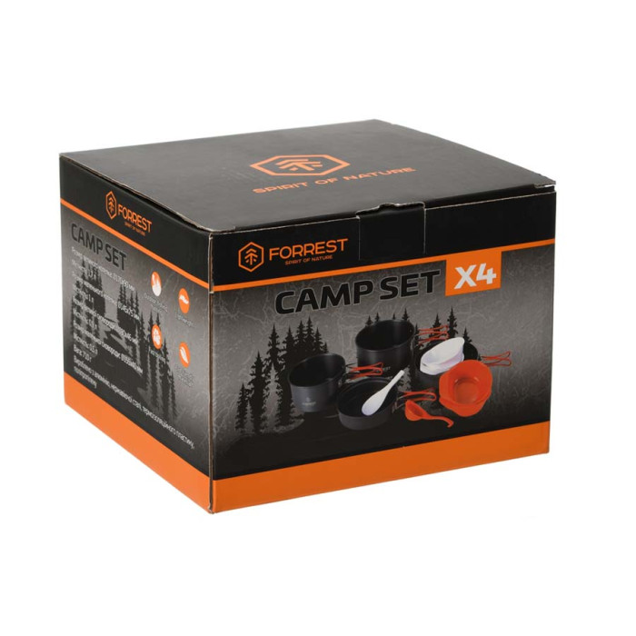 Набор посуды Forrest Camp Set X4