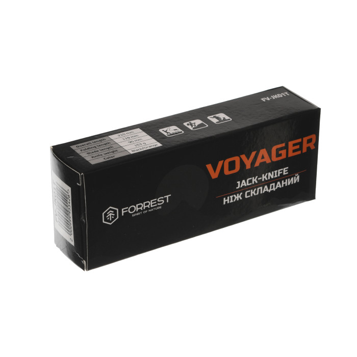 Нож складной Forrest Voyager JK01T Jack-Knife Titanium