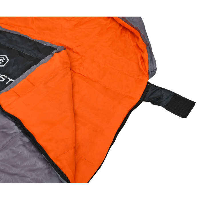 Спальний мішок Forrest Voyager 20°C Sleeping Bag Gray-Black Right