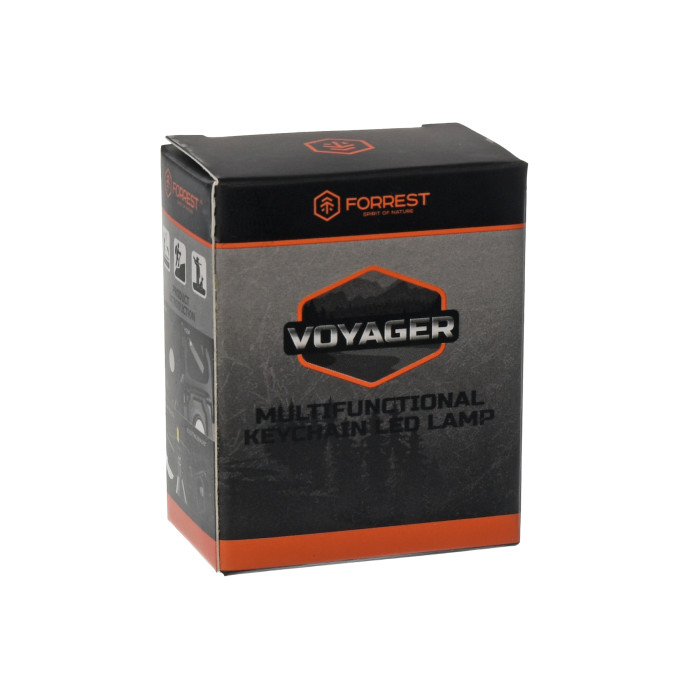 Ліхтарик-брелок Forrest Voyager Multifunctional Keychain LED Lamp Black