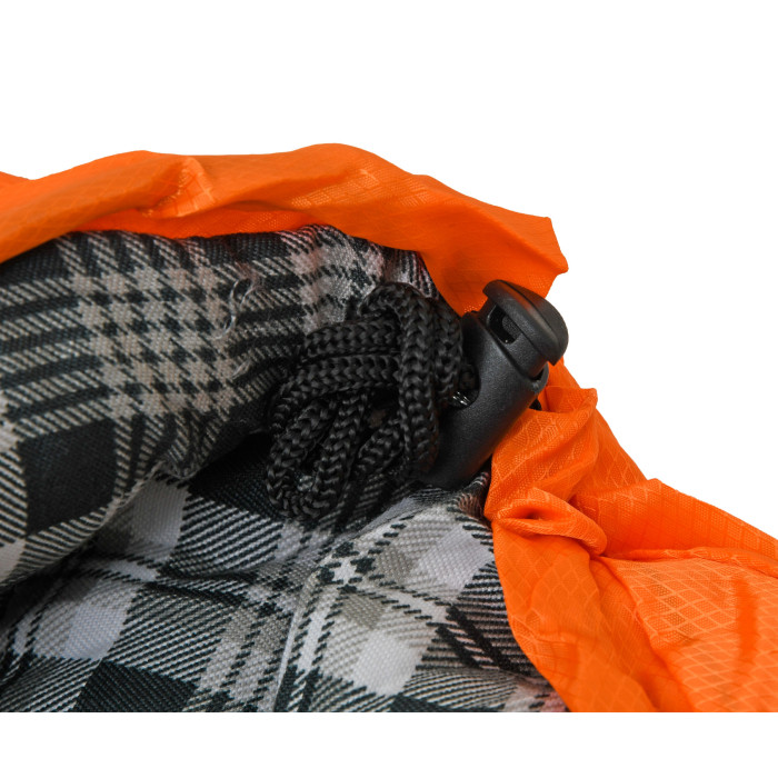 Спальний мішок Forrest Voyager+ 16°C Sleeping Bag Orange-Gray Leftt