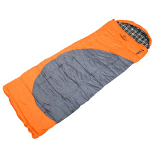 Спальний мішок Forrest Voyager+ 16°C Sleeping Bag Orange-Gray Right