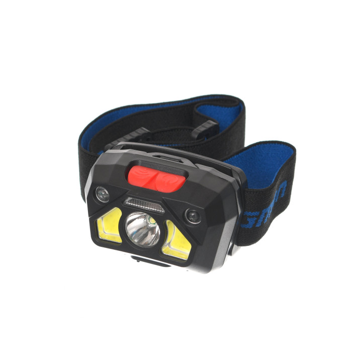 Лiхтар налобний Flagman Head Lamp 6 режимів (sensor) з акумулятором