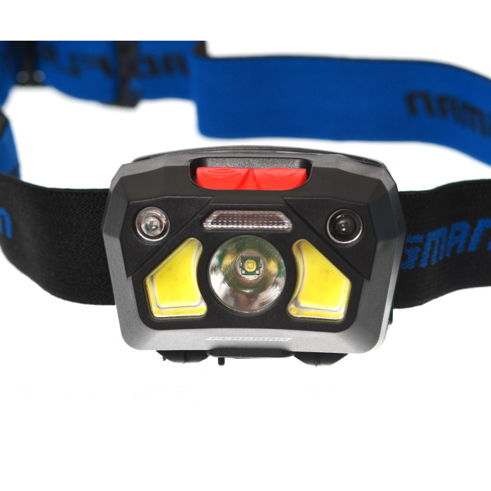 Лiхтар налобний Flagman Head Lamp 6 режимів (sensor) з акумулятором