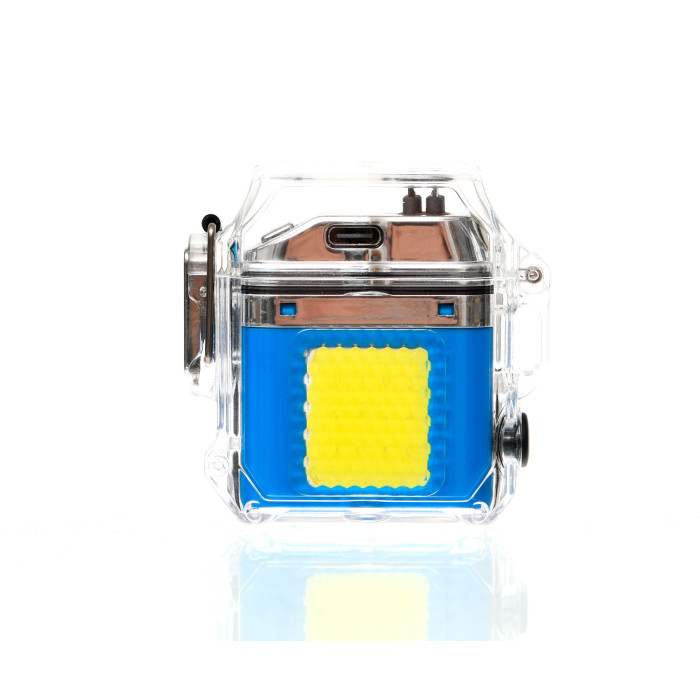 Запальничка електронна + Ліхтар + Дисплей заряду з акумулятором Flagman Lighter Pro + lamp (cold light)