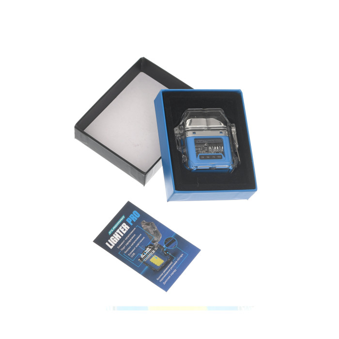 Запальничка електронна + Ліхтар + Дисплей заряду з акумулятором Flagman Lighter Pro + lamp (cold light)
