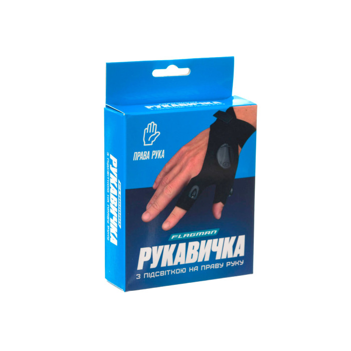 Рукавичка з підсвіткою права Flagman