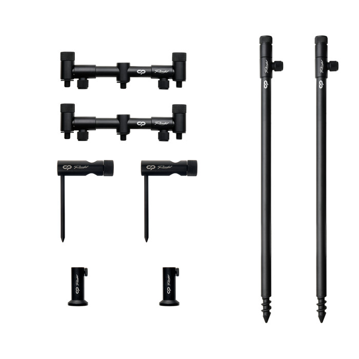 Набор стоек с буз-барами для двух удилищ Carp Pro Rondel 2 Rods Stand Kit