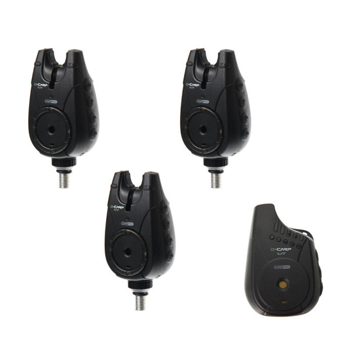 Набір електронних сигналізаторів клювання Carp Pro D-Carp WT 3+1