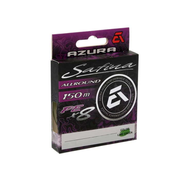 Шнур Azura Safina PE X8 150м #1.5 0.205мм