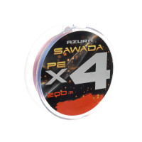 Шнур Azura '25 Sawada X4 Multicolor 200м #1.2 0.185мм
