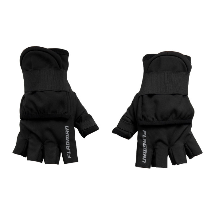 Перчатки Flagman SoftShell Fishing Gloves M