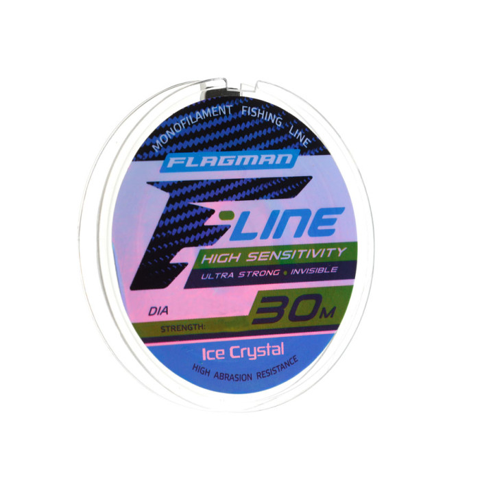 Леска Flagman F-Line Ice Crystal 30 м, 0,16 мм