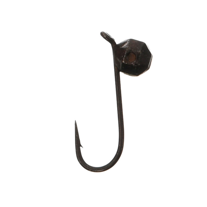 Мормышка вольфрамовая Flagman «Шар с ушком большая грань» d=3 Black