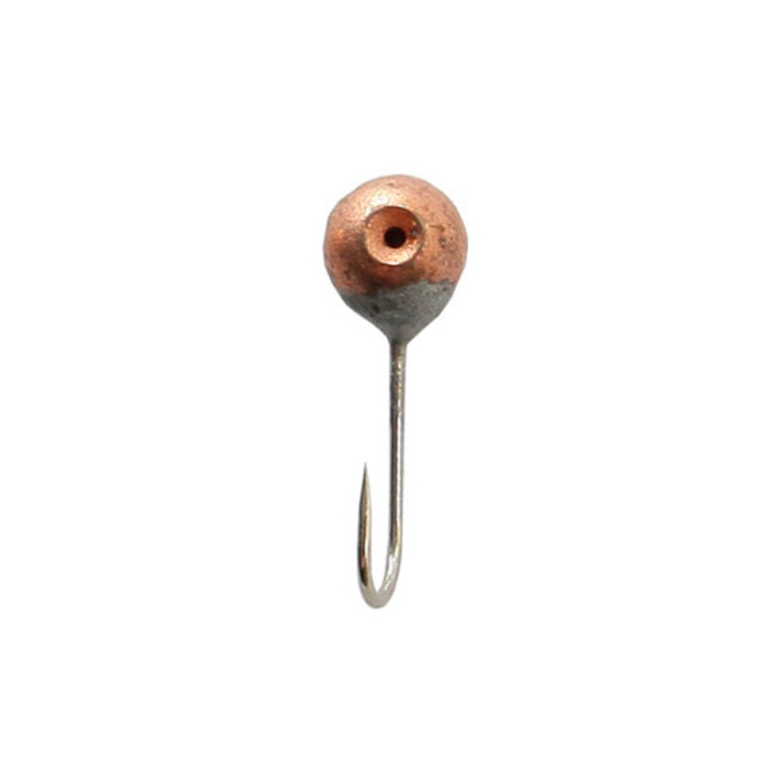 Мормишка Flagman Дробинка з отвіром спортивна d=3 Copper