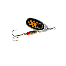 Блешня Mepps Black Fury Silver/Orange 8г