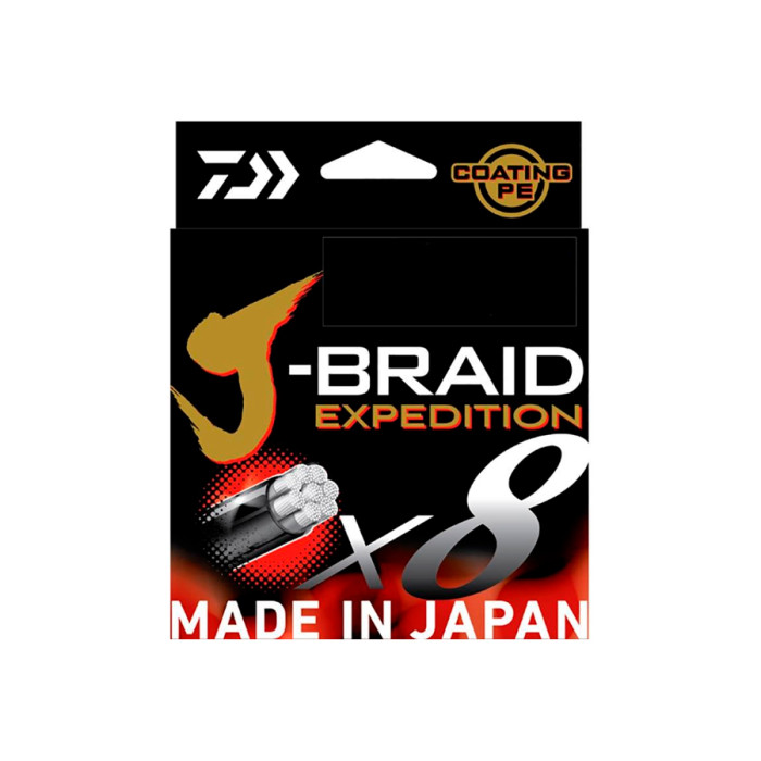 Шнур Daiwa J-Braid Expedition X8E 150м 0.16мм Dark Green