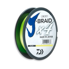 Шнур Daiwa J-Braid x4 0.15мм 6.9кг Yellow 135м