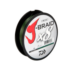 Шнур Daiwa J-Braid x8 Dark Green 150м 0.06мм