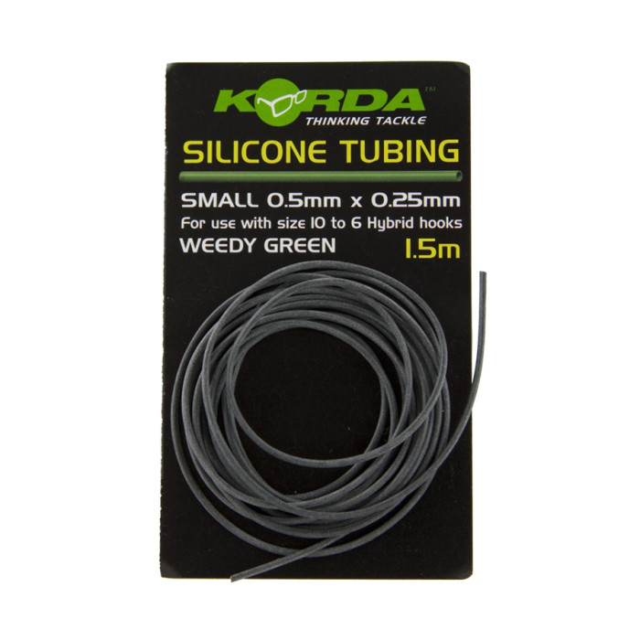 Силіконова трубка Korda Silicone Tube 0.5 мм Weedy Green